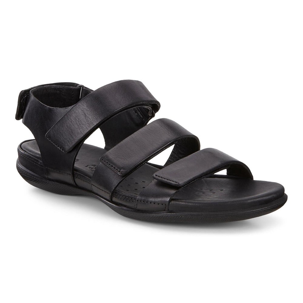 Sandalias Mujer - ECCO Flash Flat - Negros - RYT018452